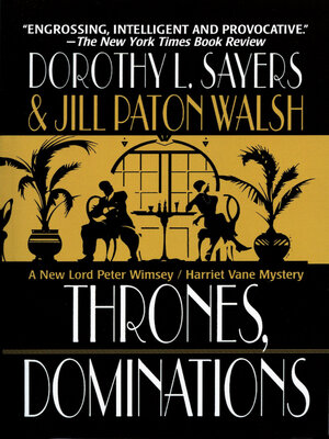 cover image of Thrones, Dominations